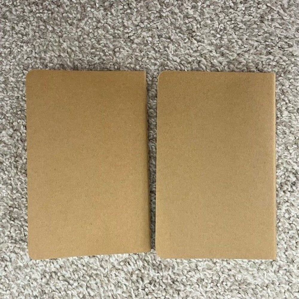 Two Moleskine notepads